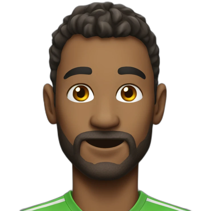 Footballer horns emoji