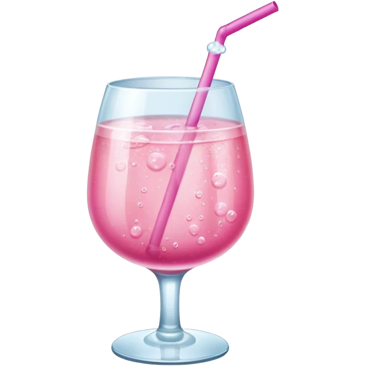 🍷alter emoji into pink drink  emoji