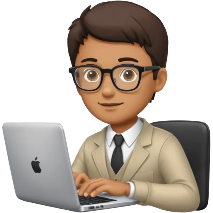 a guy making money online emoji