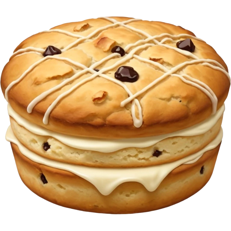 just one scone, no layers in the middle emoji