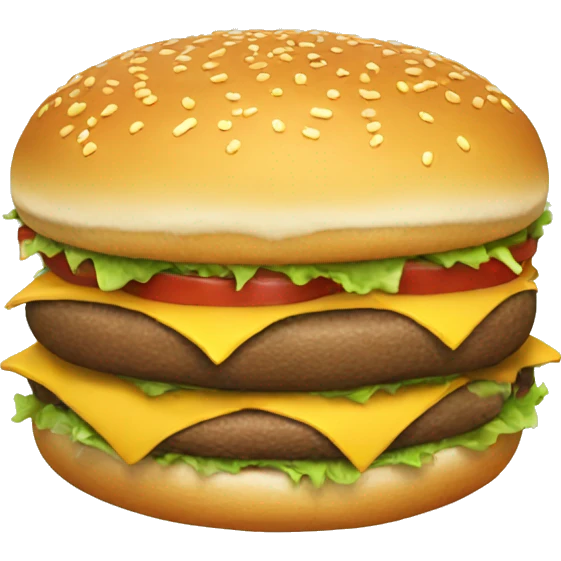 Case oh eating a big burger emoji