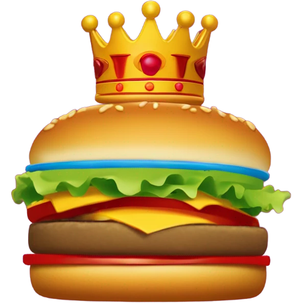Burger King Symbol  emoji