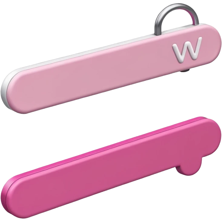 mix light pink dark pink and white girly internet seach bar with www. logo emoji