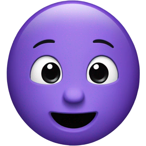 Moño morado emoji