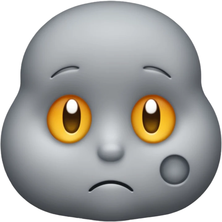 sad plushy emoji