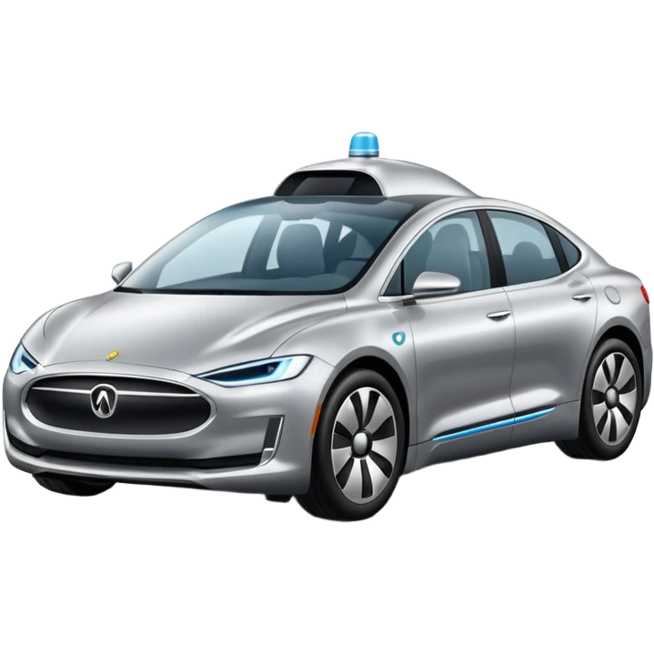 luxury self driving car emoji