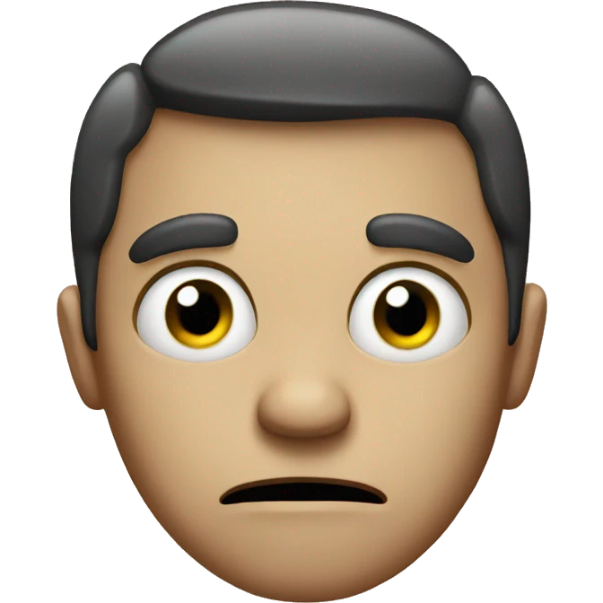 annoyed face emoji
