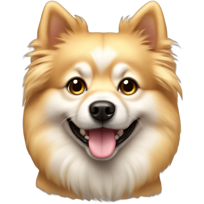 spitz dog golden emoji