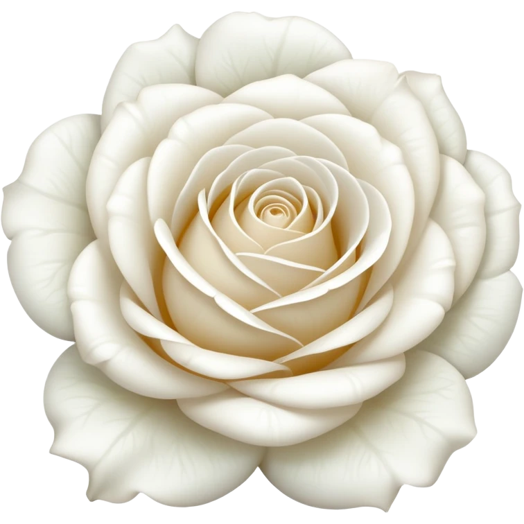 White rose  emoji