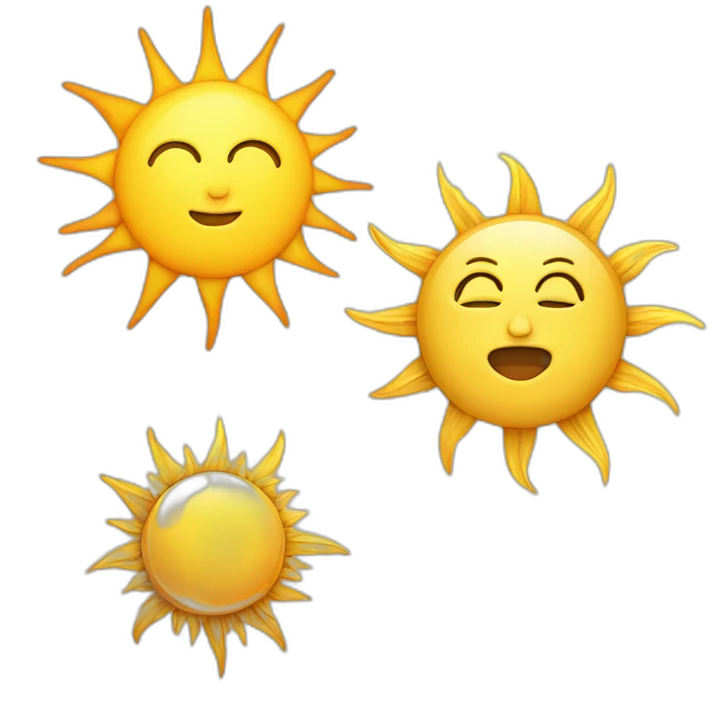 clock sun moon emoji