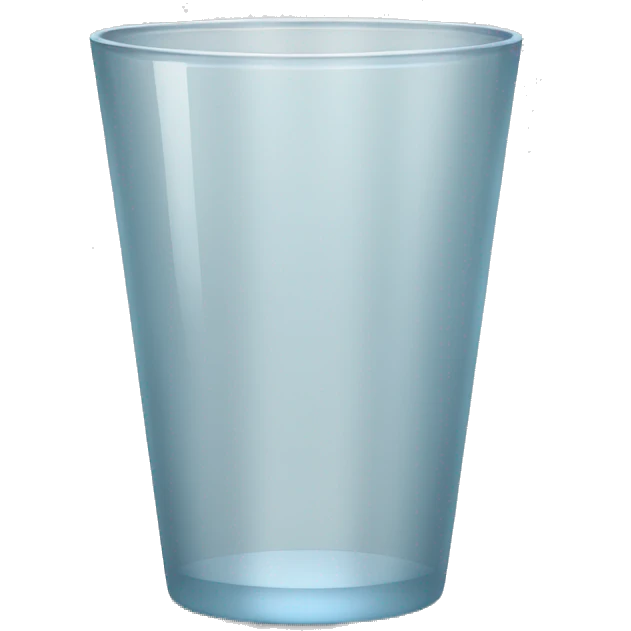 empty glass cup emoji