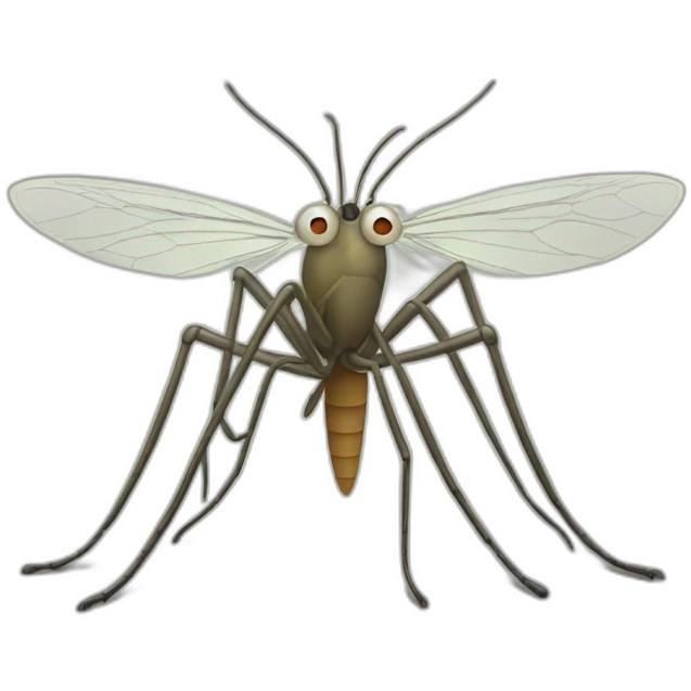 Mosquito happy emoji