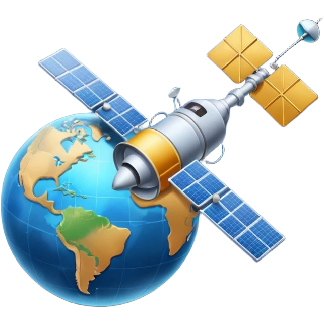 GPS-satellite system emoji