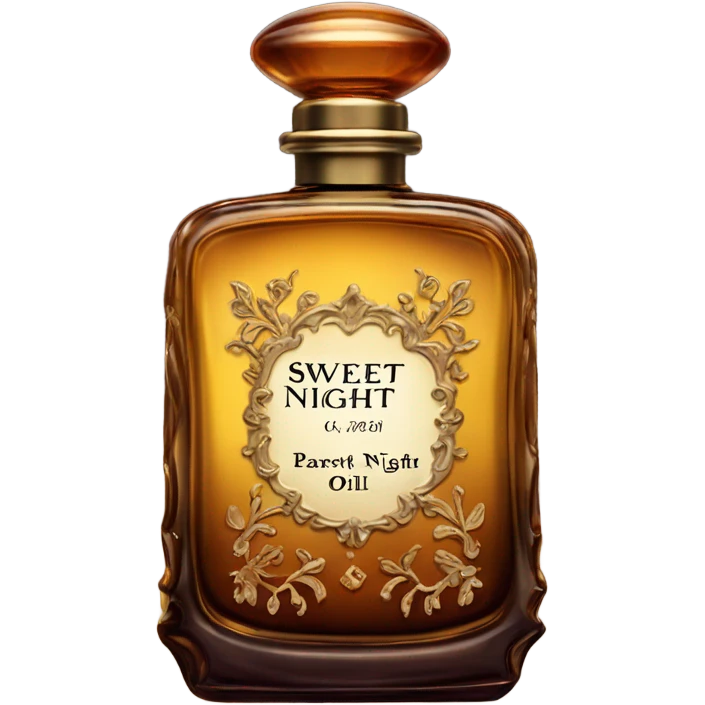 Sweet Night parfum oil emoji