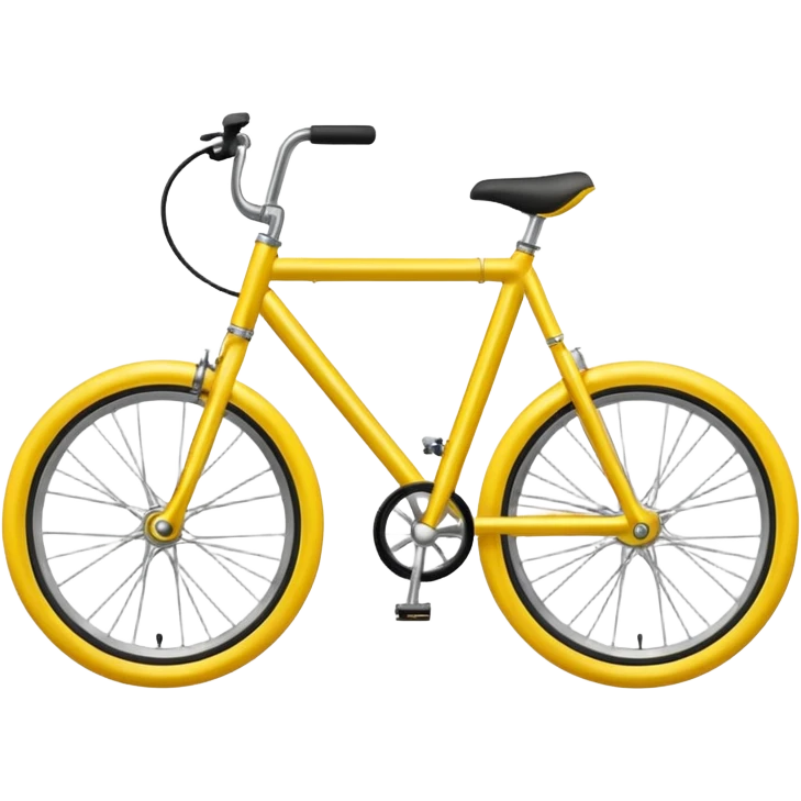 yellow bike emoji