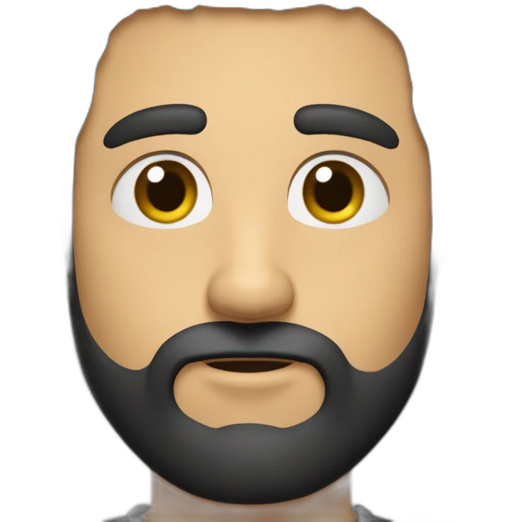 a-guy-with-a-beard-black-hair-fair-skin-black-eyes-and-a-slightly-chubby-face emoji