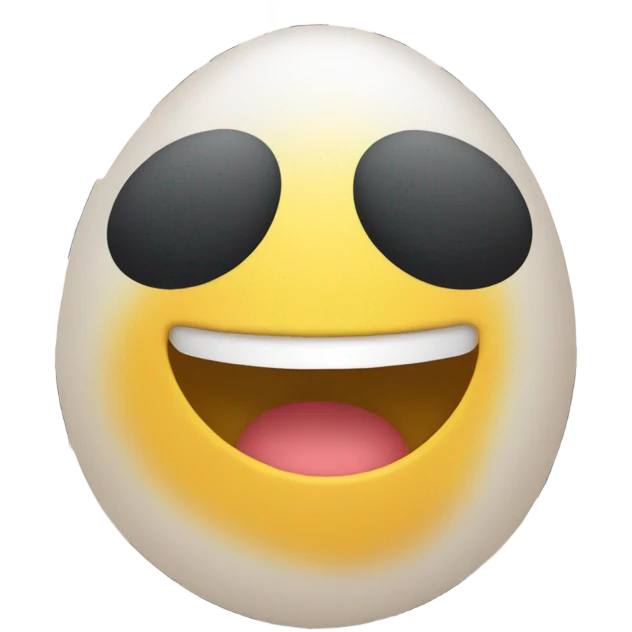 An egg playing a piano  emoji
