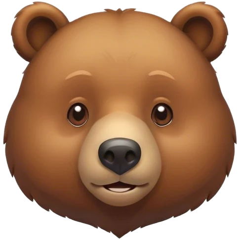 Cute bear  emoji