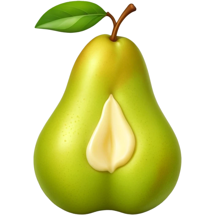 Birne mit Butter emoji