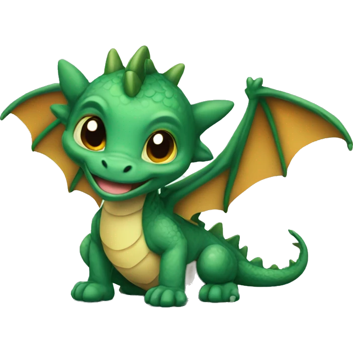 Baby dragon emoji