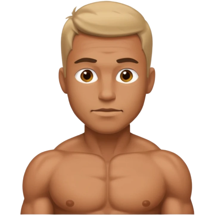 Man nude emoji