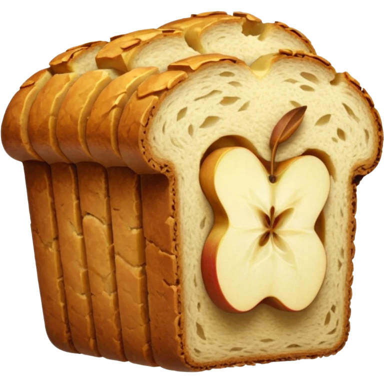 apple bread emoji