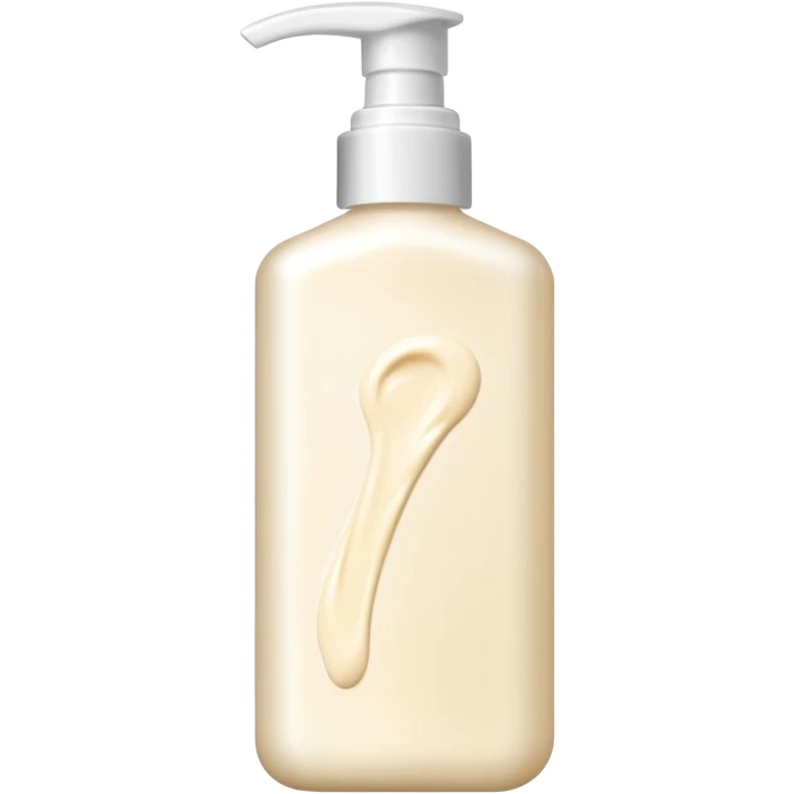 Body lotion cream form emoji