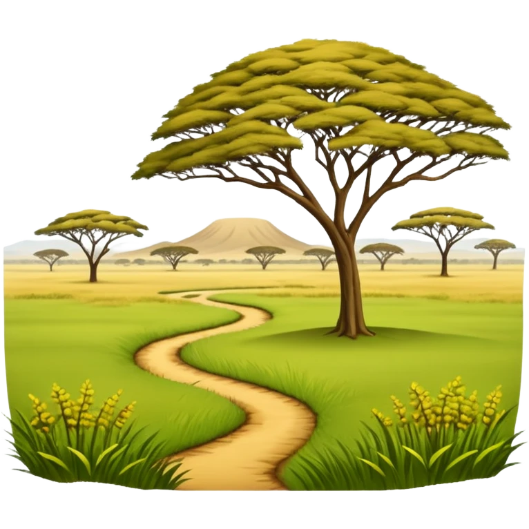 Sabana africana  emoji