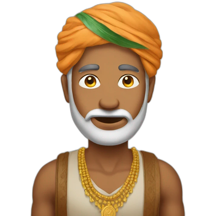 man with indian rupess  money emoji