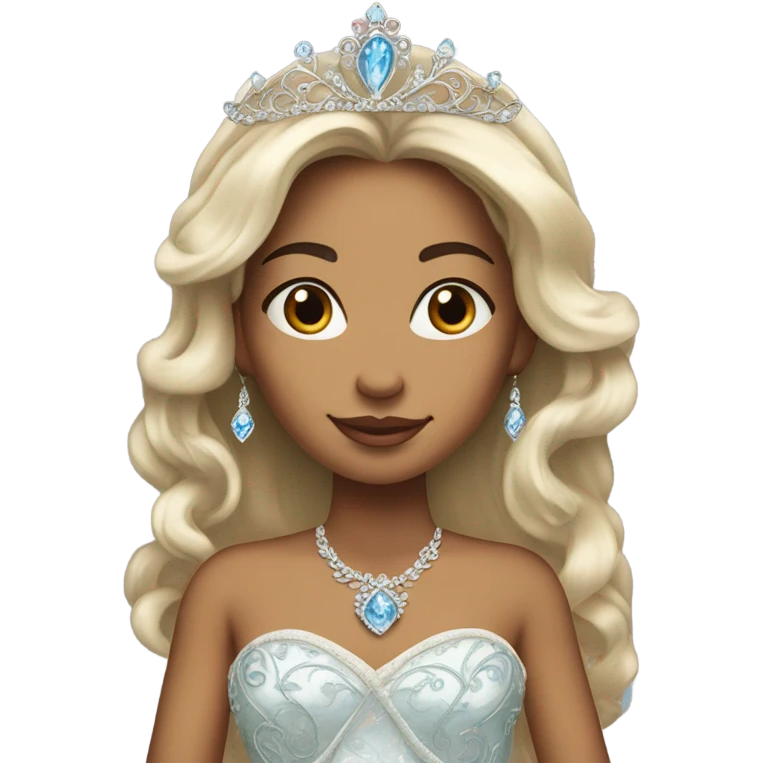 A princess  emoji
