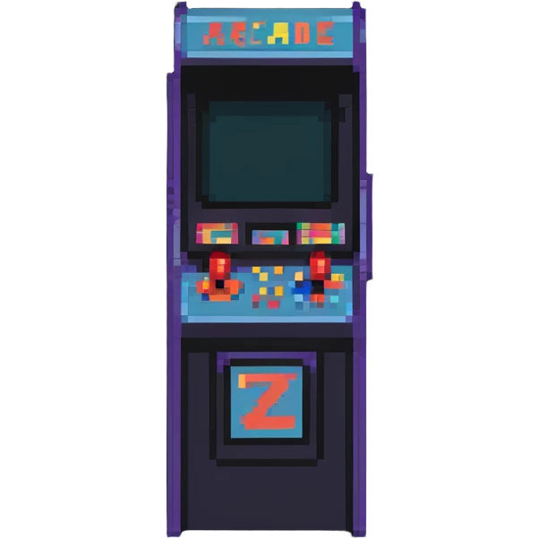 Retro arcade machine emoji