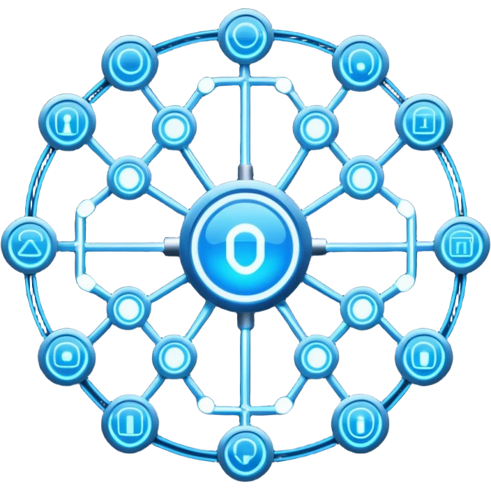 connected tech nodes emoji