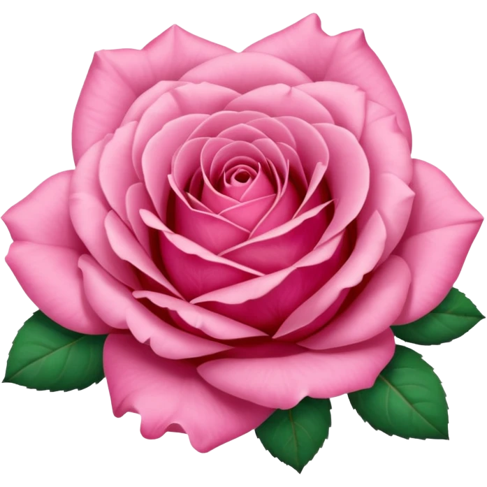 “A Polaroid photo of a pink rose  emoji