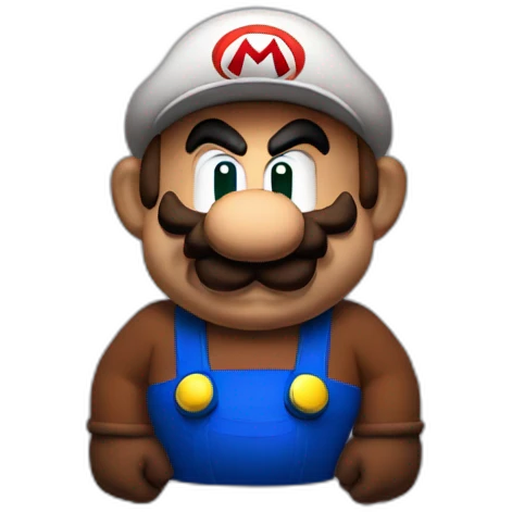 super mario bros goompa emoji