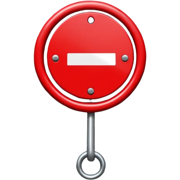 no entry sign emoji