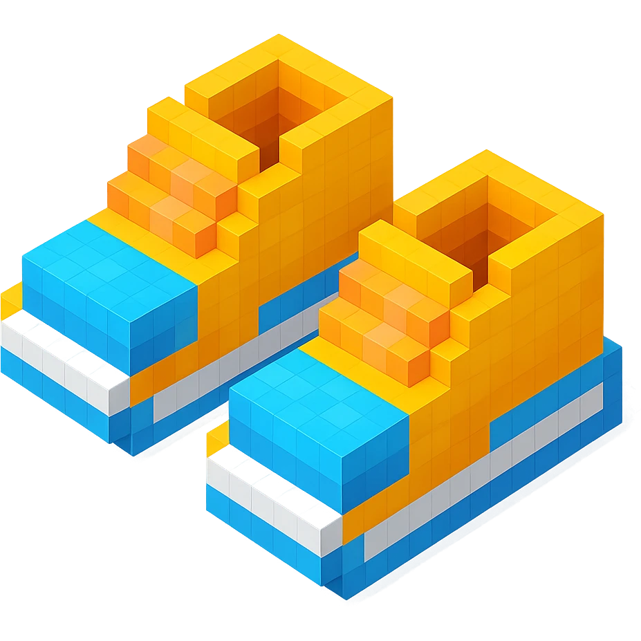 Minecraft Shoes  emoji