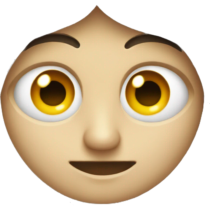  face one eye bigger than other  emoji