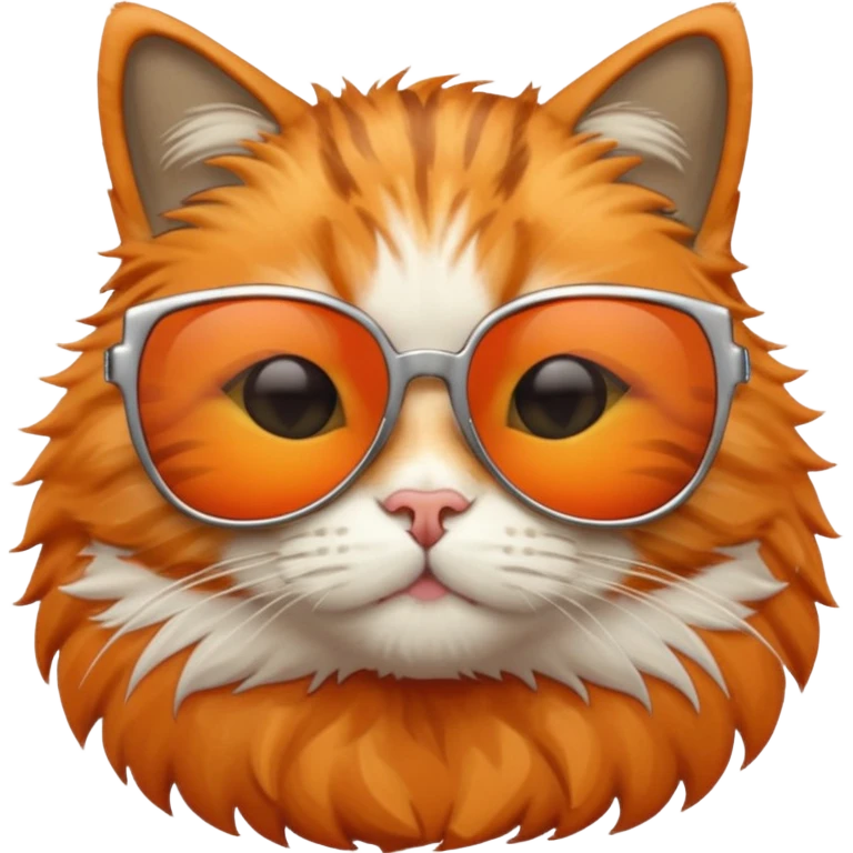 Cat wearing sunglasses emoji
