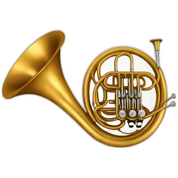 french horn emoji