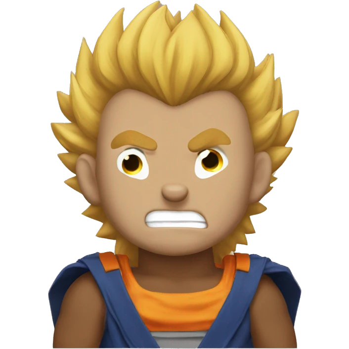 super saiyan bear emoji