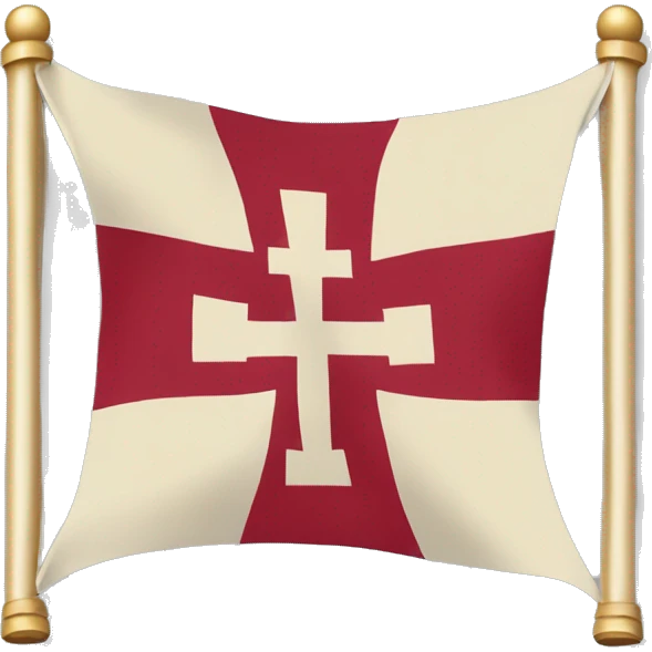 bandera cruz de borgoña emoji