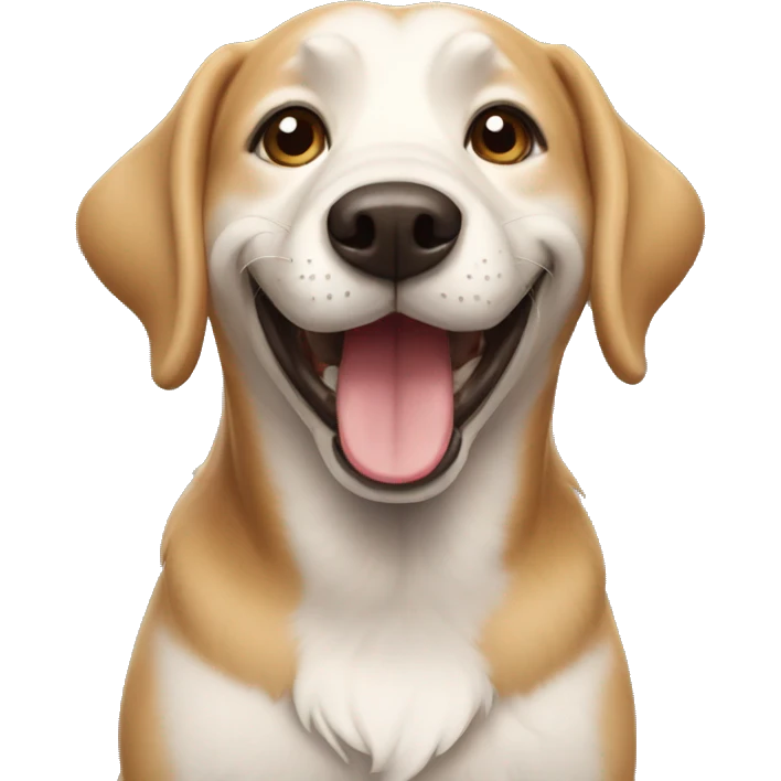 happy dog emoji