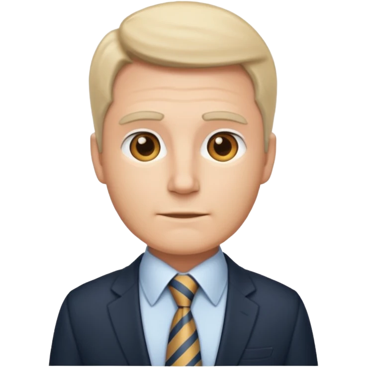 AN UNCLE with a tie in business clothes
 emoji