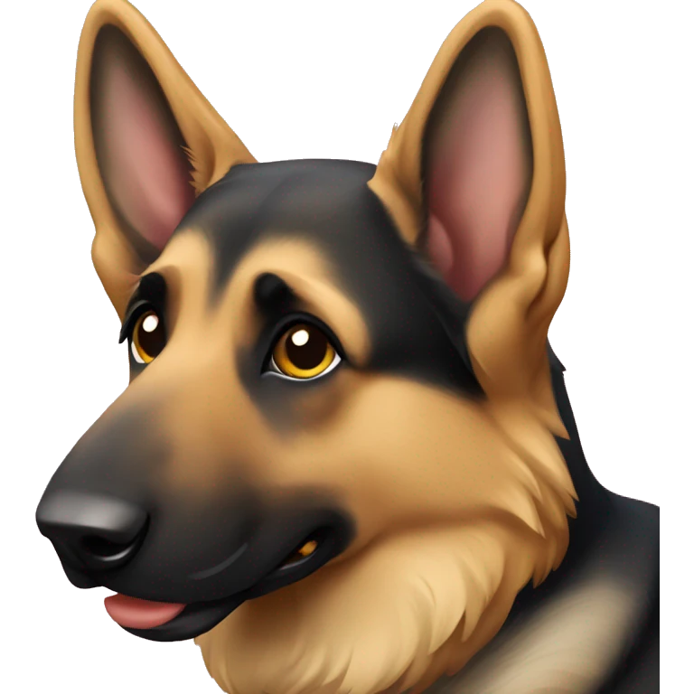 German shepherd  emoji