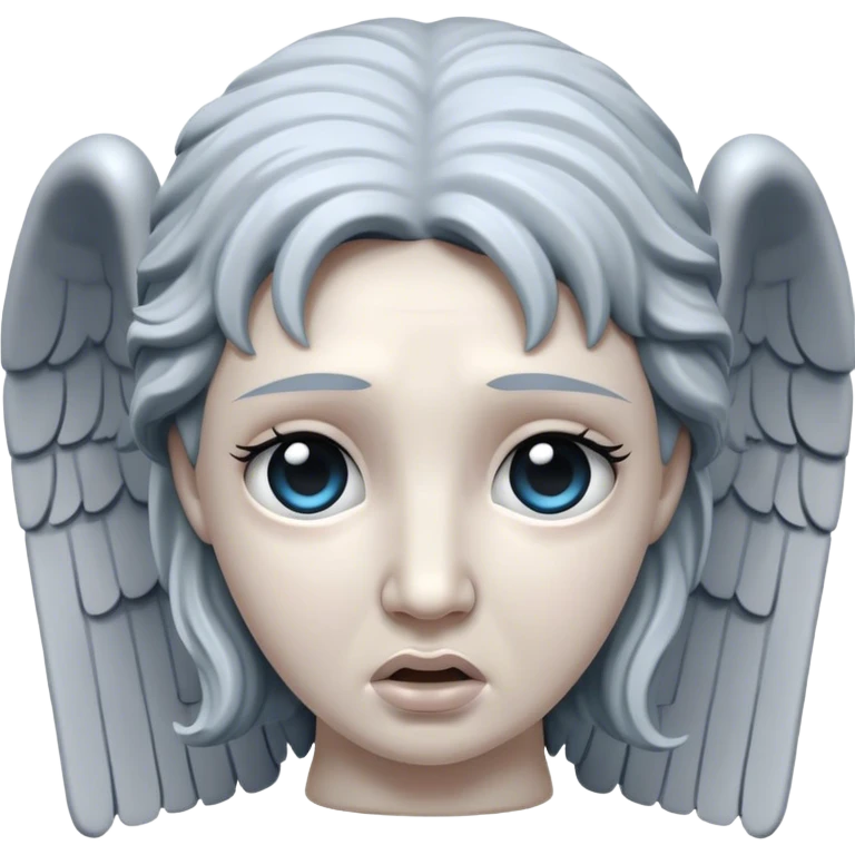 Weeping angel emoji