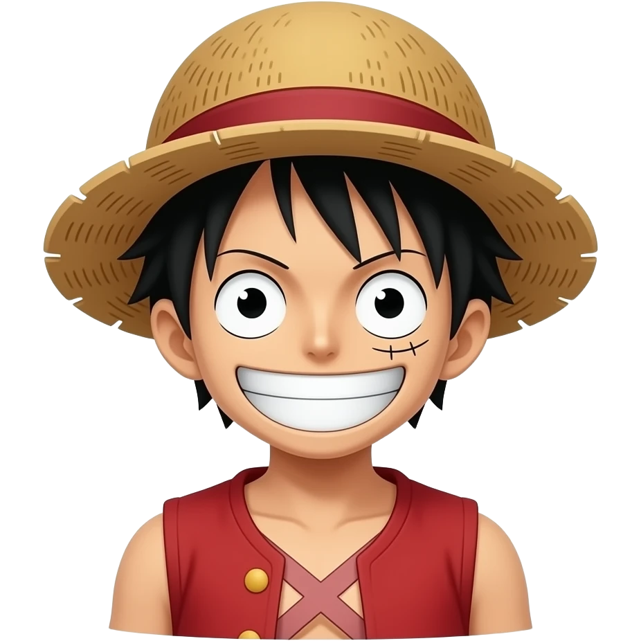 Luffy used the conqueror haki emoji