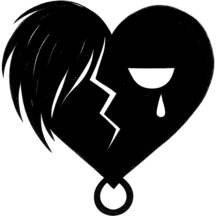 emo heart , remove background emoji