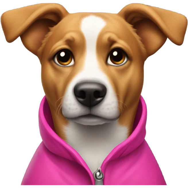 dog pink  emoji