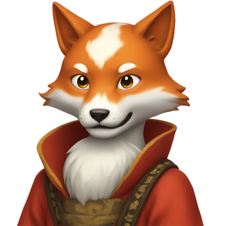Kitsune red emoji