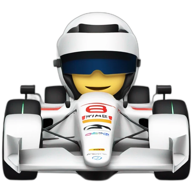 Voiture de formule 1 emoji